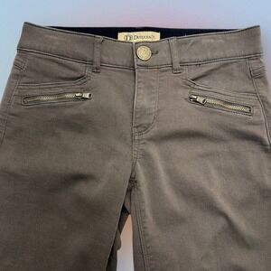 DEMOCRACY Women’s 4 Brown AB TECHNOLOGY Skinny Ankle Jeans